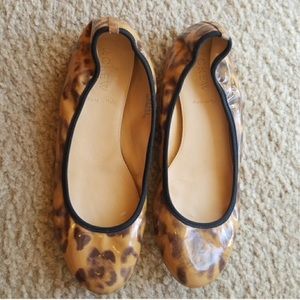 J.Crew leopard flats size 6.5